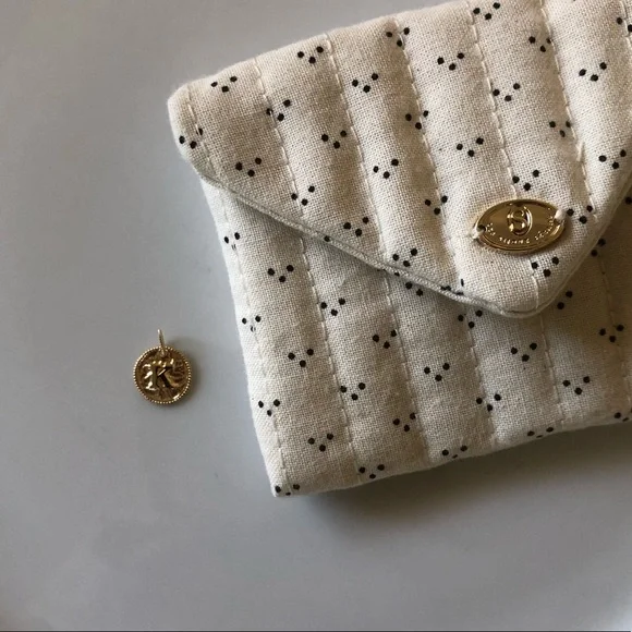 Sézane 9-Carat Gold Sara Pendant || “K” - Picture 9 of 10